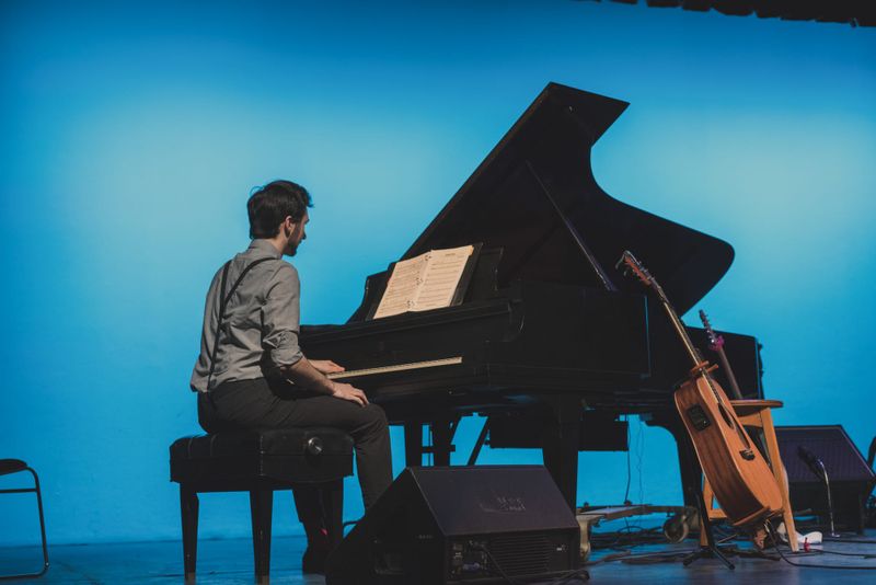 Suspender Piano Man